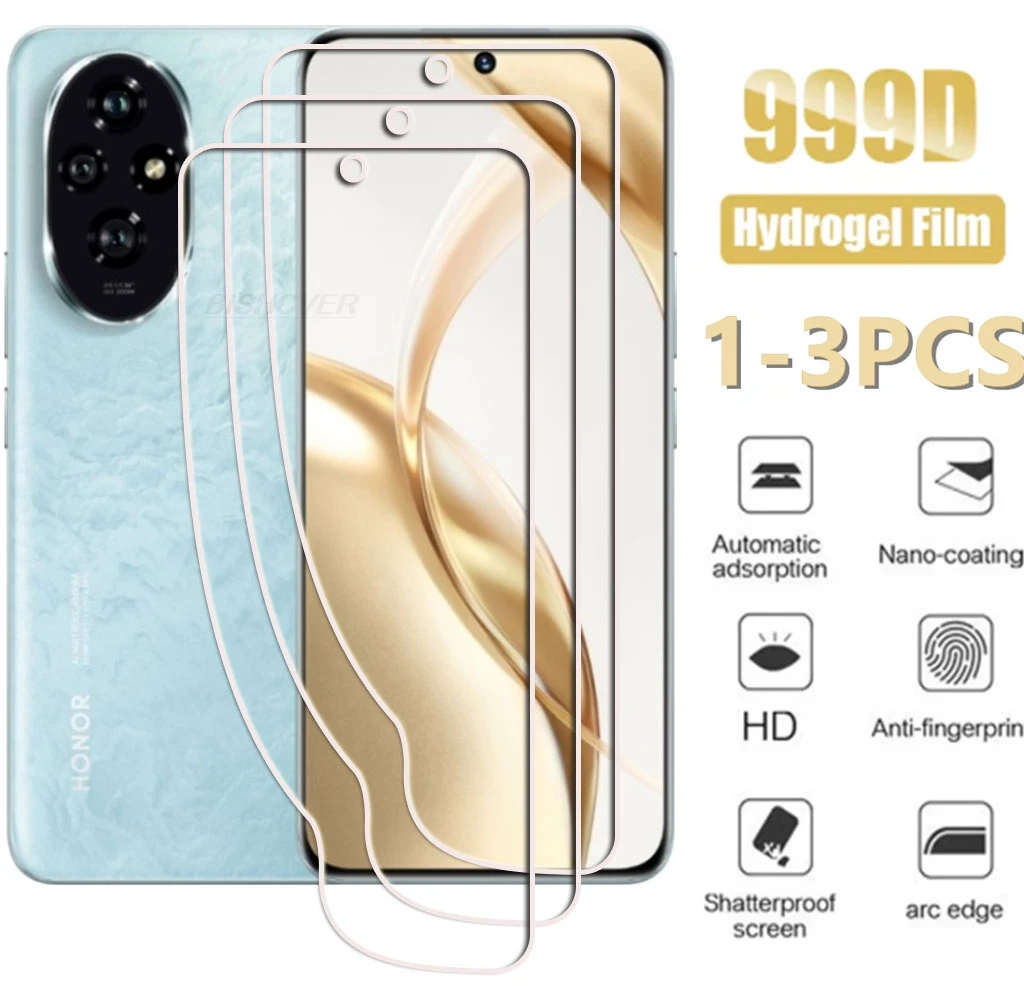 1-3 Pcs For Honor 200 6.78" Honor200 ELI-AN00 Hydraulic HD Soft Hydrogel Film Full Protective Screen Protector Cover
1-3 Pcs For Honor 200 6.78" Honor200 ELI-AN00 Hydraulic HD Soft Hydrogel Film Full Protective Screen Protector Cover