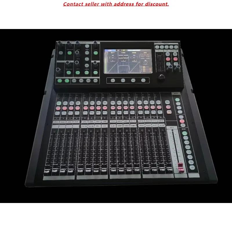 TX-20 Digital Live Mixer Console Professional Audio Video & Lighting AES DJ Sound System With DSP Effects Console
TX-20 Digital Live Mixer Console Professional Audio Video & Lighting AES DJ Sound System With DSP Effects Console