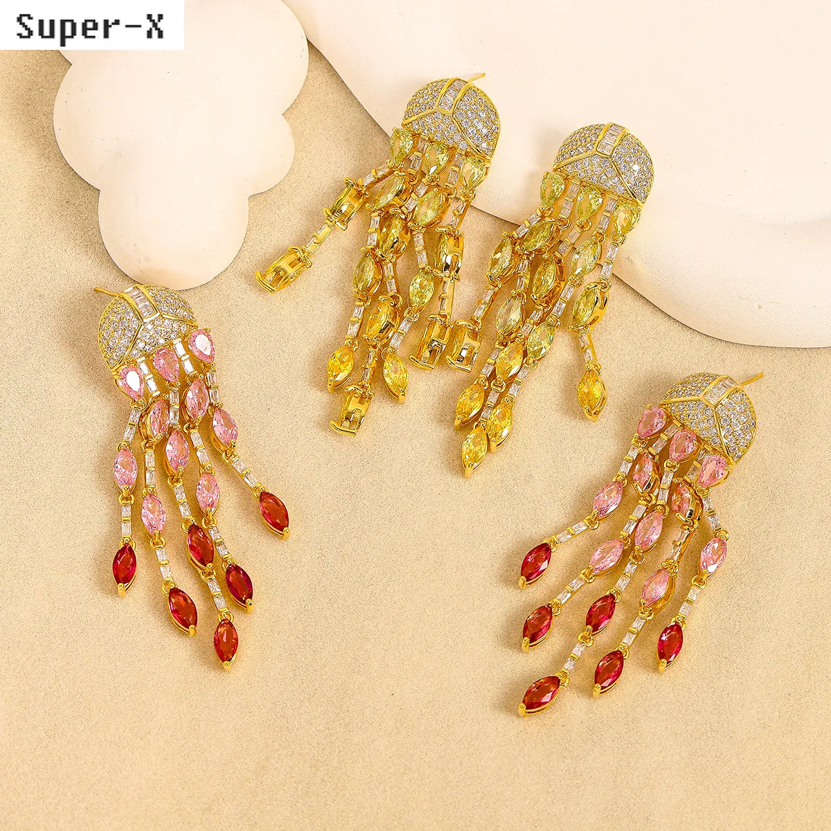 luxury jewelry earrings yellow green red purple water drop long tassel earrings zircon evening party wedding jewelry
luxury jewelry earrings yellow green red purple water drop long tassel earrings zircon evening party wedding jewelry