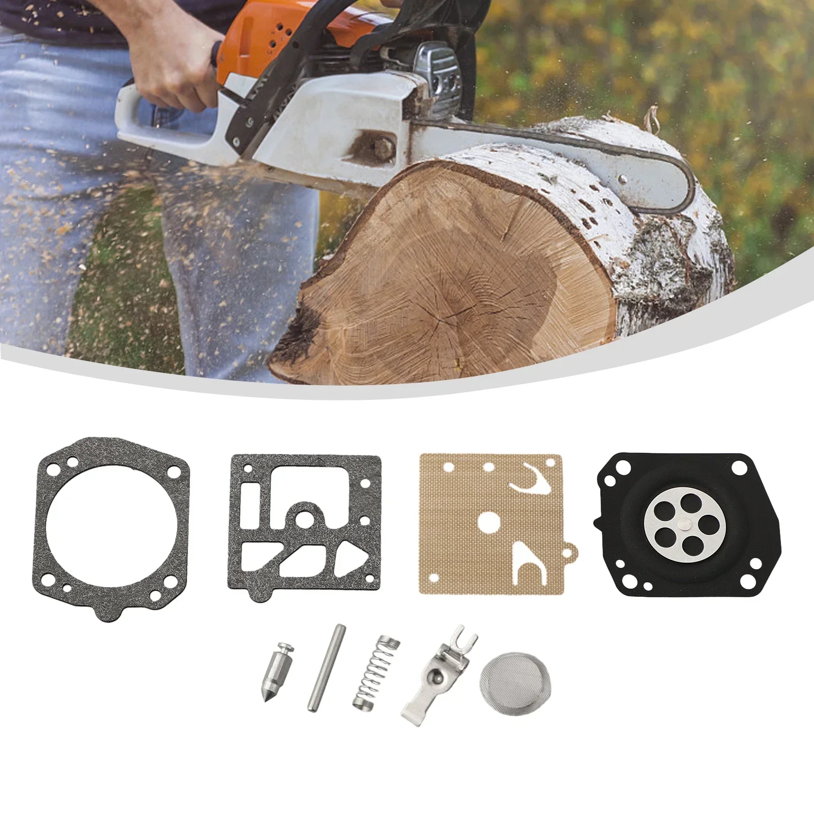 Carburetor Rebuild Repair Kit For 029 039 044 046 Ms270 Ms280 Ms290 Ms341 Ms361 Chainsaw Compatible With W-albro K10-Hd
Carburetor Rebuild Repair Kit For 029 039 044 046 Ms270 Ms280 Ms290 Ms341 Ms361 Chainsaw Compatible With W-albro K10-Hd