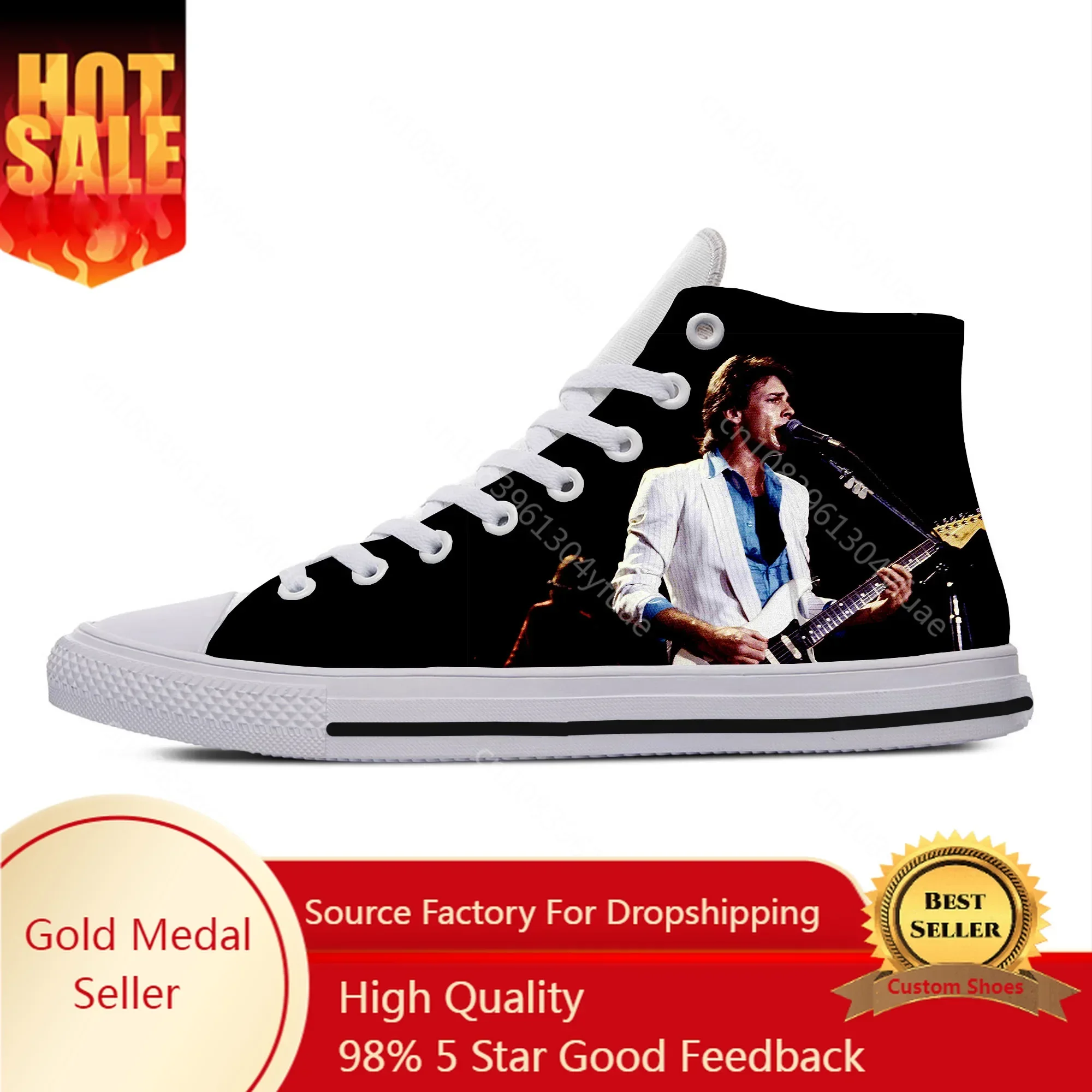 hot fashion Rick Springfield High Latest Sneakers men women high quality handiness casual shoes Breathable High Top Board Shoes
hot fashion Rick Springfield High Latest Sneakers men women high quality handiness casual shoes Breathable High Top Board Shoes