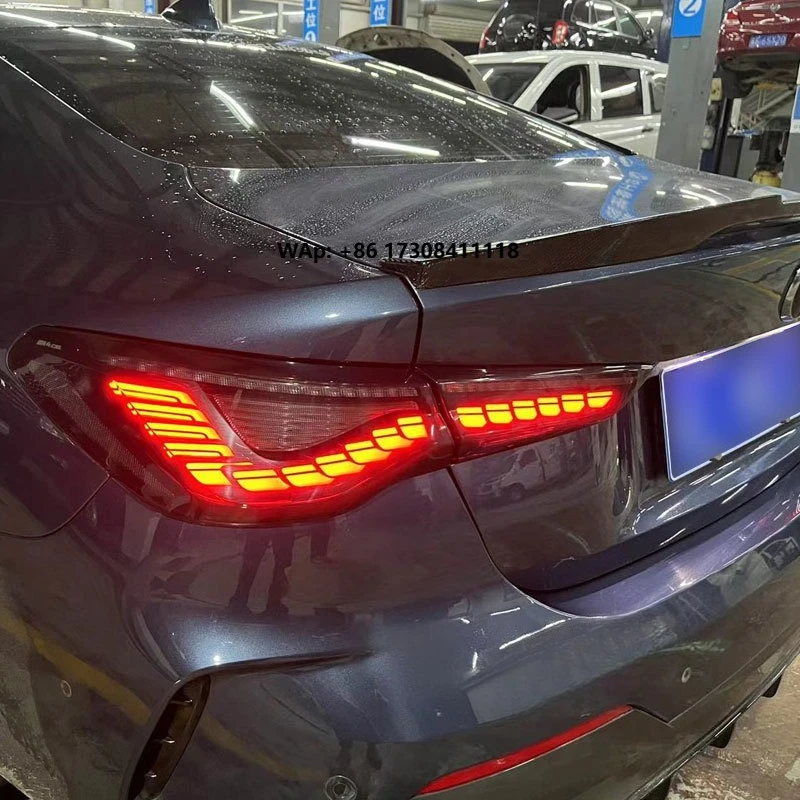 New Design for 4 Series M4 G22 G82 Wholesale Full Led Tail Lights Assembly
New Design for 4 Series M4 G22 G82 Wholesale Full Led Tail Lights Assembly