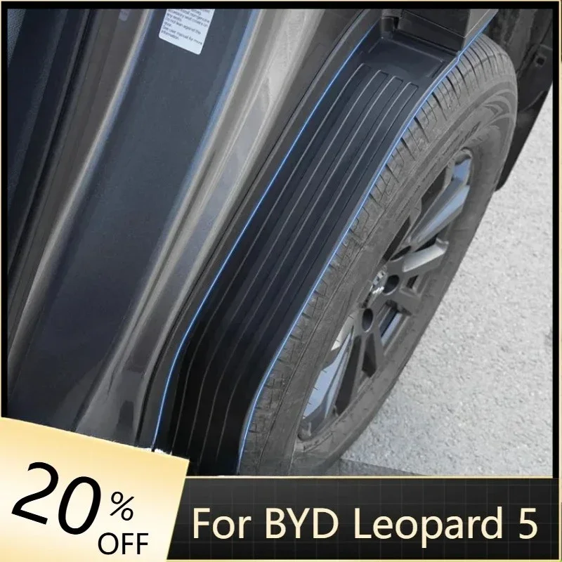 Fit for BYD Leopard 5 Car Rear Wheel Lining Fender Modification Original Texture Wheel Water Fender Car Exterior Accessories
Fit for BYD Leopard 5 Car Rear Wheel Lining Fender Modification Original Texture Wheel Water Fender Car Exterior Accessories