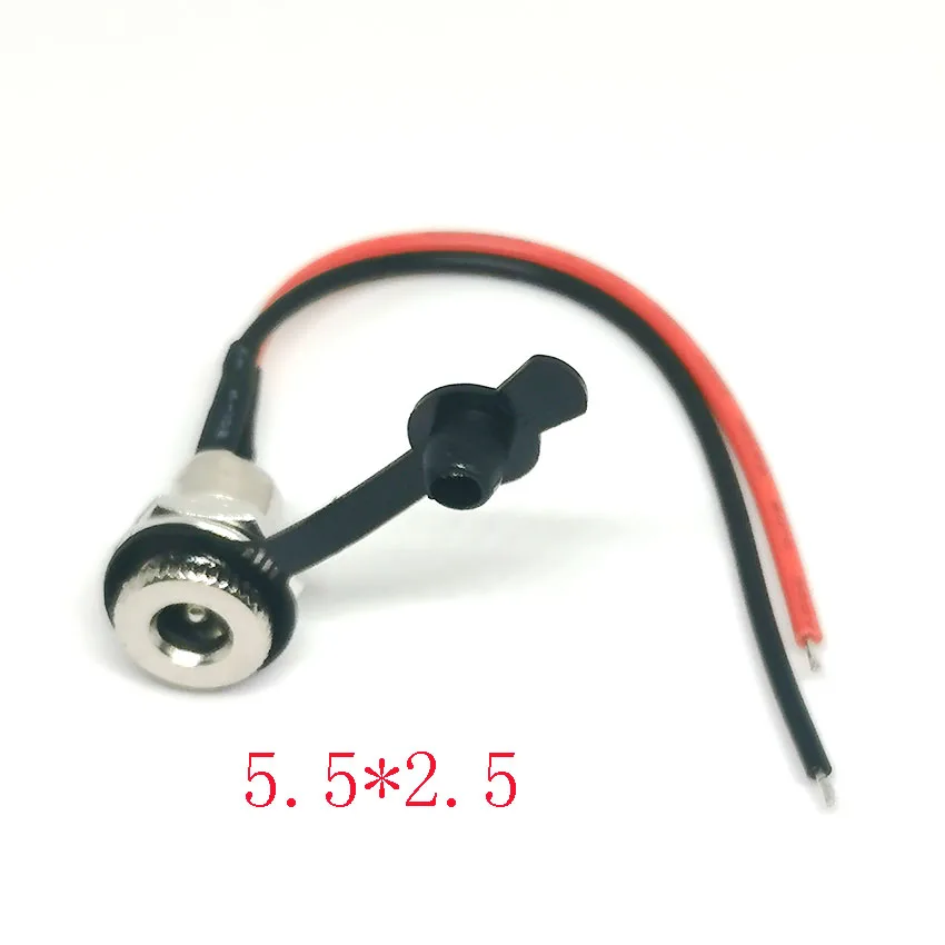 1PCS Metal Male/Female 5.5x2.1mm 5.5X2.5mm DC Power Supply Threaded Charging Socket Jack Panel Mount Connector
1PCS Metal Male/Female 5.5x2.1mm 5.5X2.5mm DC Power Supply Threaded Charging Socket Jack Panel Mount Connector