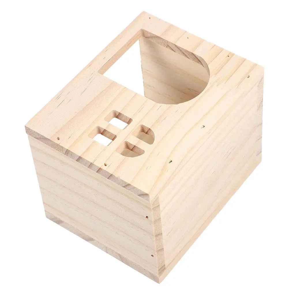 Hamster Cabin Hideout Cute Guinea Pig Cage Accessories Toys Wooden Houses and Hideouts Chinchilla Travel for Cages
Hamster Cabin Hideout Cute Guinea Pig Cage Accessories Toys Wooden Houses and Hideouts Chinchilla Travel for Cages