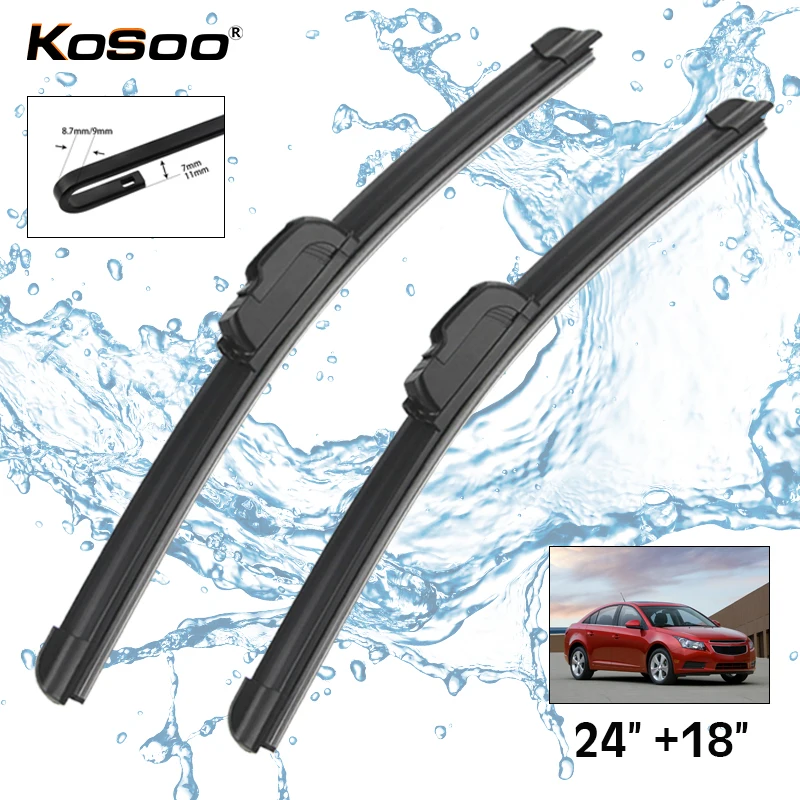 Car Wiper For Chevrolet CRUZE 2009-2015 Windshield Rubber Silicon Refill Front Window Wiper 24"+18" Auto Accessories
Car Wiper For Chevrolet CRUZE 2009-2015 Windshield Rubber Silicon Refill Front Window Wiper 24"+18" Auto Accessories