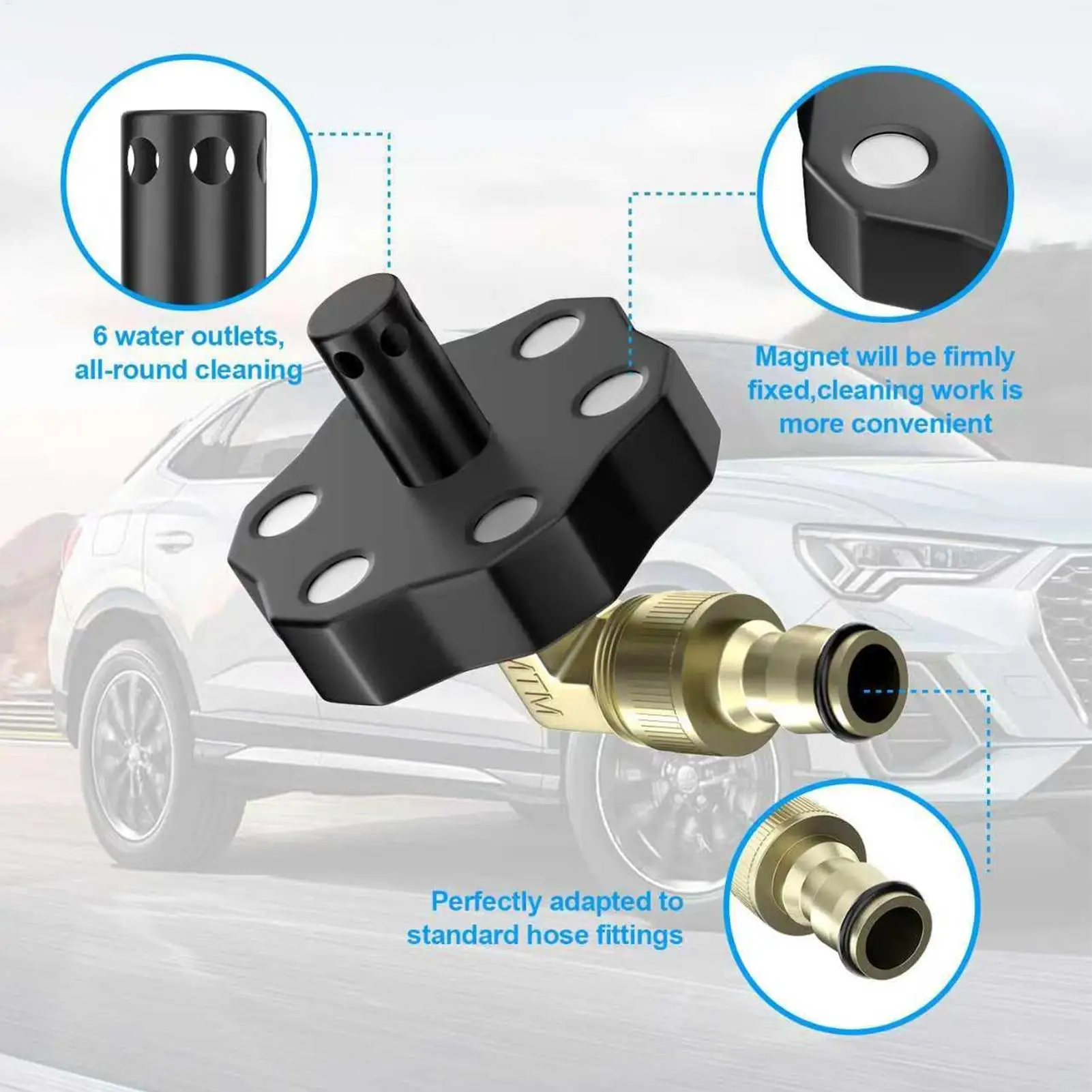 Chassis Cleaner Magnetic Flushing Tools Truck High-Pressure Chassis Cleaner For Truck Vehicle Pickup SUV Car RV Tire Engine
Chassis Cleaner Magnetic Flushing Tools Truck High-Pressure Chassis Cleaner For Truck Vehicle Pickup SUV Car RV Tire Engine