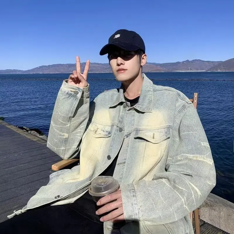 2025 New Style Simple, Fashionable, Versatile, Trendy, High Quality Denim Jacket Art
2025 New Style Simple, Fashionable, Versatile, Trendy, High Quality Denim Jacket Art