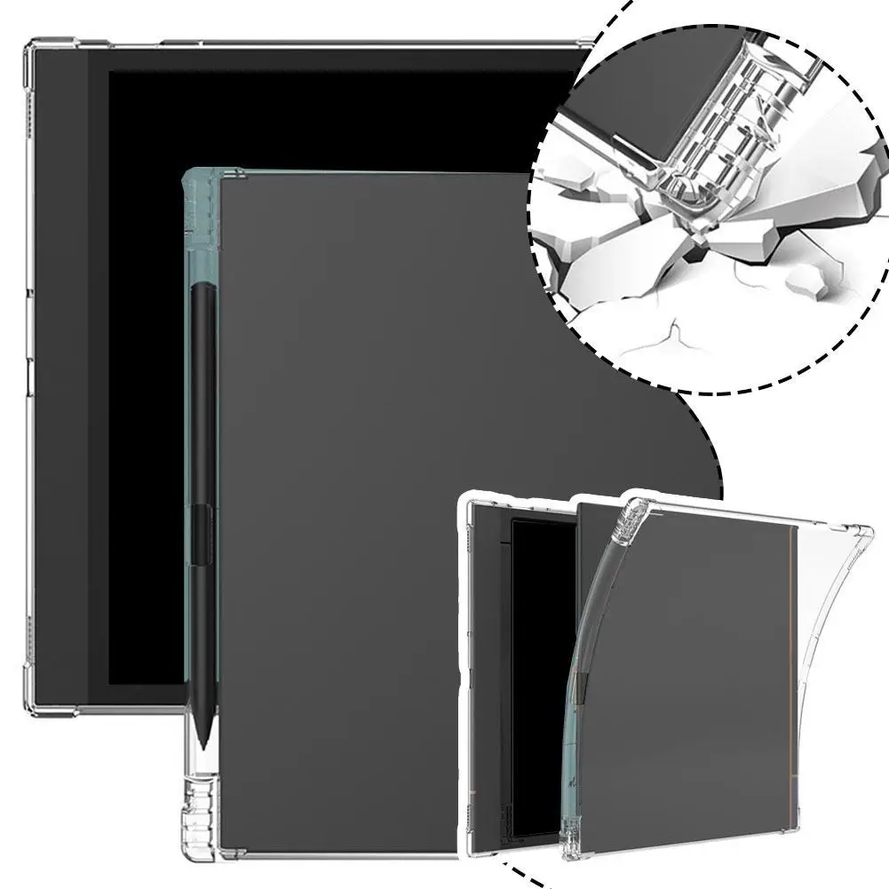 For Aragonite Boox Note Air4C Transparent Protective Case With Pen Slot Four Corners Drop-proof Dustproof Washable 10.3 Inch
For Aragonite Boox Note Air4C Transparent Protective Case With Pen Slot Four Corners Drop-proof Dustproof Washable 10.3 Inch