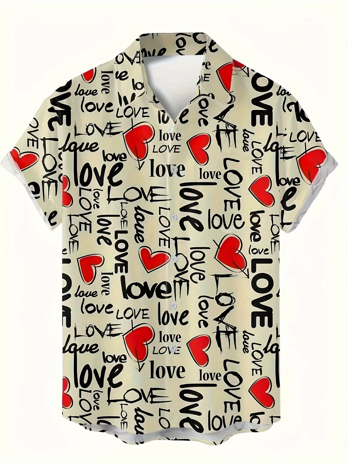 Heart Shaped 3D Printed Hawaiian Shirt Street Hip Hop Fashion Trendy Lapel Button Shirts Summer Casual Harajuku Couple Tops
Heart Shaped 3D Printed Hawaiian Shirt Street Hip Hop Fashion Trendy Lapel Button Shirts Summer Casual Harajuku Couple Tops