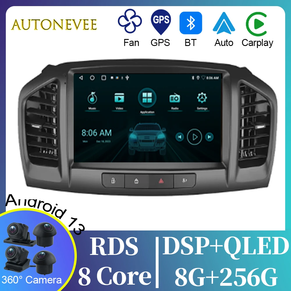 Android Car Radio For Buick Regal 2009 - 2013 / Opel Insignia 2008 - 2012 GPS Carplay Auto Multimedia WIFI Video Player No 2din
Android Car Radio For Buick Regal 2009 - 2013 / Opel Insignia 2008 - 2012 GPS Carplay Auto Multimedia WIFI Video Player No 2din