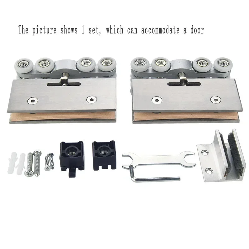 Cold-rolled Steel Glass Door Hanging Wheels 110kg Load Bearing Sliding Door Hanging Pulley Glass Roller Hanging Track Pulley
Cold-rolled Steel Glass Door Hanging Wheels 110kg Load Bearing Sliding Door Hanging Pulley Glass Roller Hanging Track Pulley