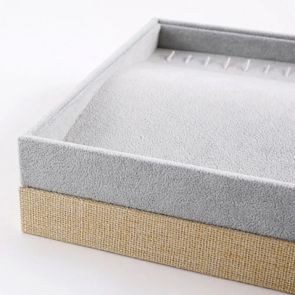 Large Capacity Velvet Jewelry Tray Bracelets Fashion Jewelry Display Holder Necklaces Case Jewelry Storage Box Jewelry Storage
Large Capacity Velvet Jewelry Tray Bracelets Fashion Jewelry Display Holder Necklaces Case Jewelry Storage Box Jewelry Storage