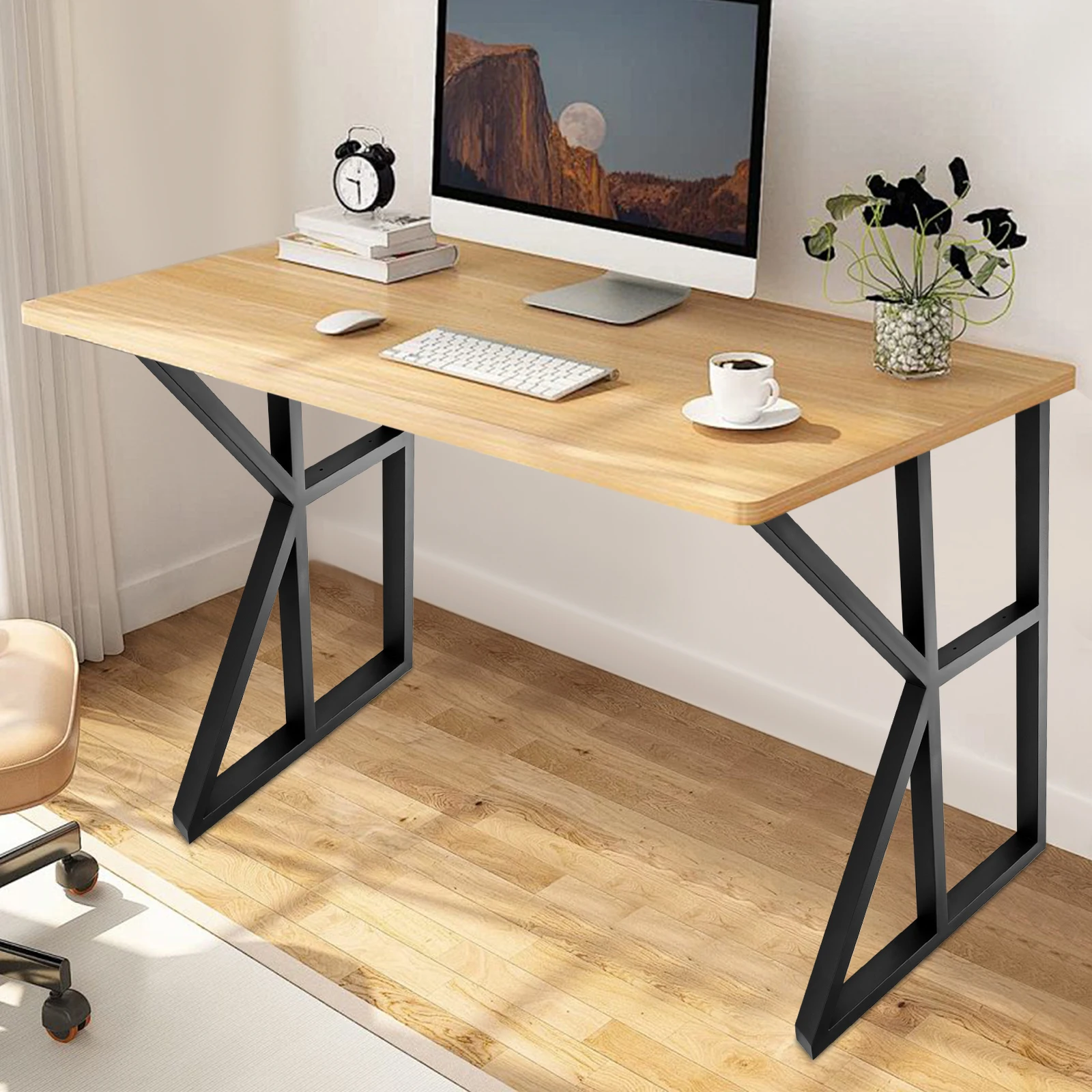 Modern, Industrial K-Shaped Black Iron, Rubber Table Legs, 2PCS Desk Legs, Metal Table Legs
Modern, Industrial K-Shaped Black Iron, Rubber Table Legs, 2PCS Desk Legs, Metal Table Legs