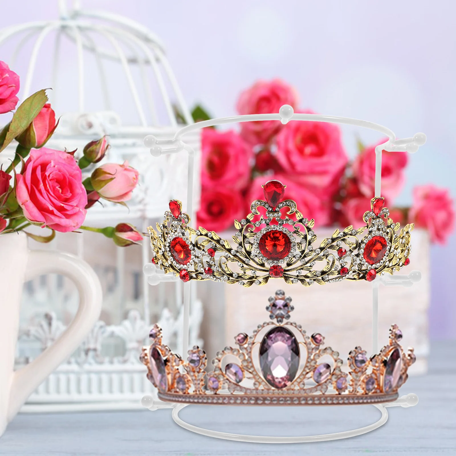Crown Display Rack Headband Holder Home Decor Hair Hoop Stand Wedding Occasions Sturdy Construction Easy Assemble Disassemble
Crown Display Rack Headband Holder Home Decor Hair Hoop Stand Wedding Occasions Sturdy Construction Easy Assemble Disassemble
