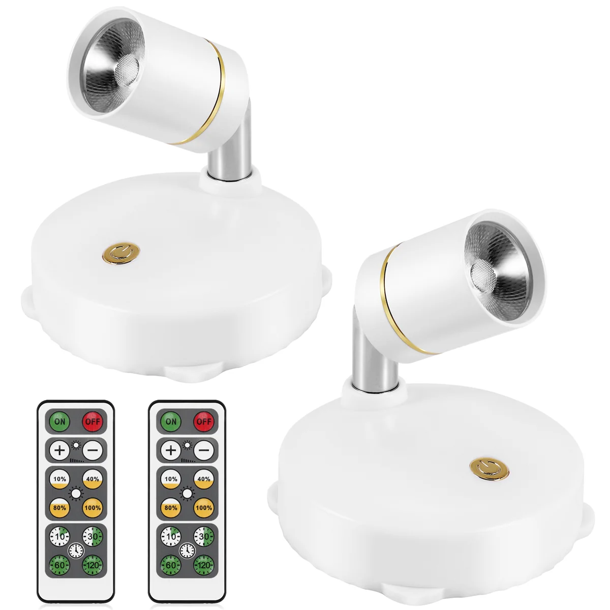 ABZV-Wireless Spot Lights Battery Operated Accent Lights Indoor Dimmable LED Spotlight Anywhere Rotatable Wall Light(2 Pack)
ABZV-Wireless Spot Lights Battery Operated Accent Lights Indoor Dimmable LED Spotlight Anywhere Rotatable Wall Light(2 Pack)