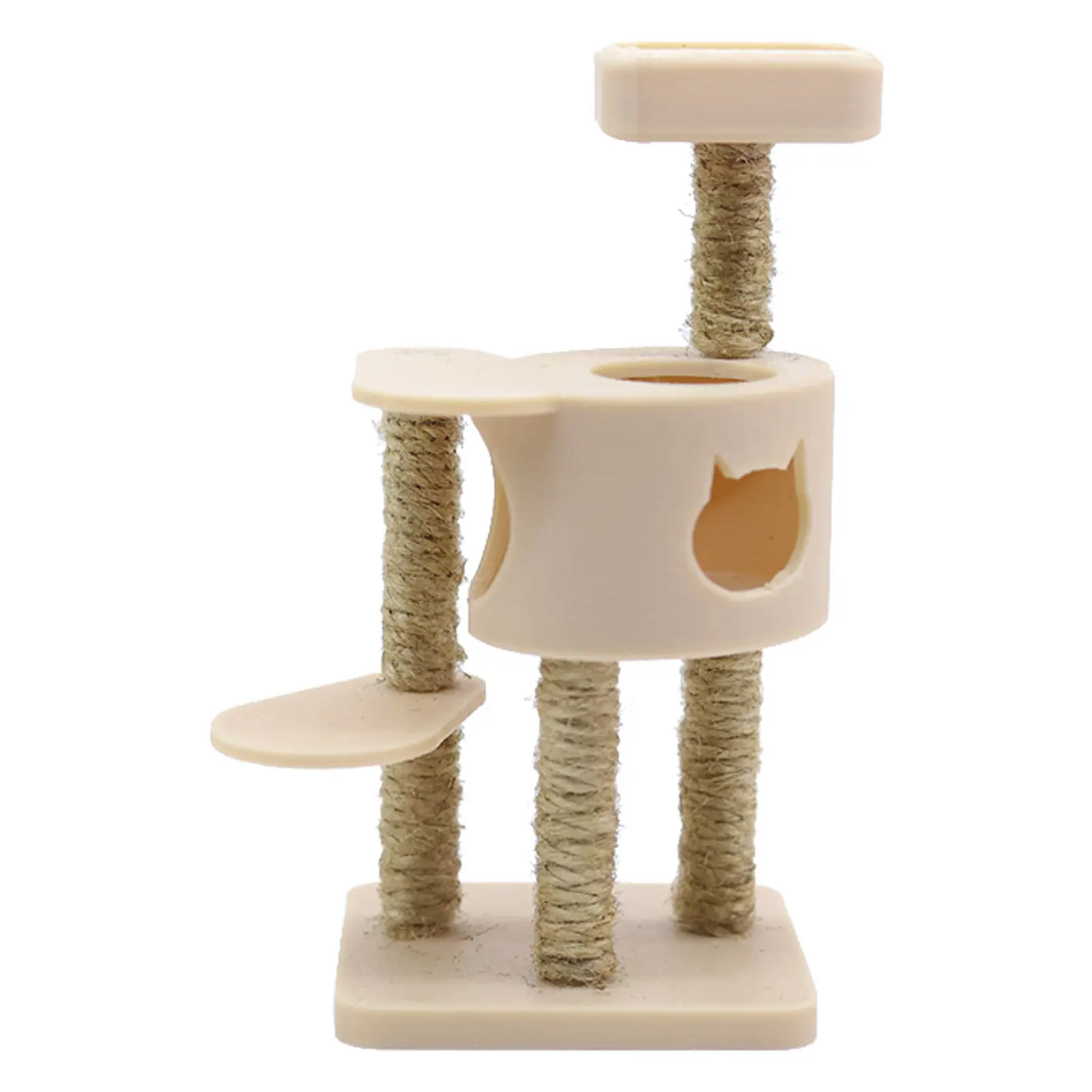 Multi-Tier Cat Tree Ornament for 1:12 Scale Mini House Realistic Miniature Cat Climbing Frame Plastic Dollhouse Pet Accessories
Multi-Tier Cat Tree Ornament for 1:12 Scale Mini House Realistic Miniature Cat Climbing Frame Plastic Dollhouse Pet Accessories