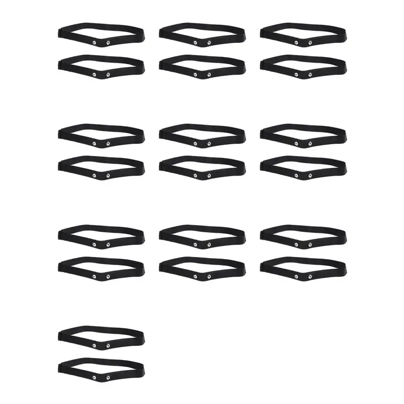 Эластичные нагрудные ремни для измерения пульса YWDZ-20Pcs для датчиков пульса Geonaute, Wahoo, Garmin, Magene, Bryton, Coospo
Эластичные нагрудные ремни для измерения пульса YWDZ-20Pcs для датчиков пульса Geonaute, Wahoo, Garmin, Magene, Bryton, Coospo
