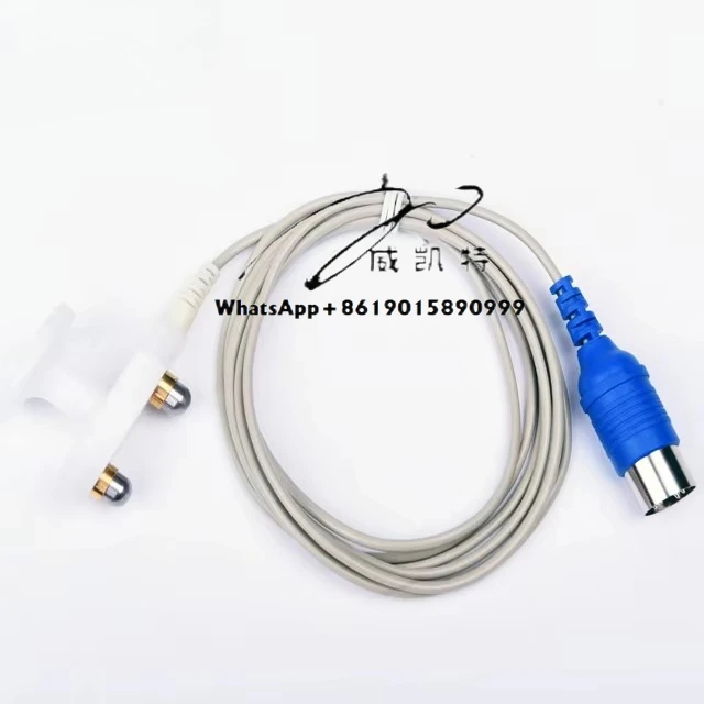 White Hand-Held Stimulating bar Electrode with Standard 5 Pin-DIN
White Hand-Held Stimulating bar Electrode with Standard 5 Pin-DIN