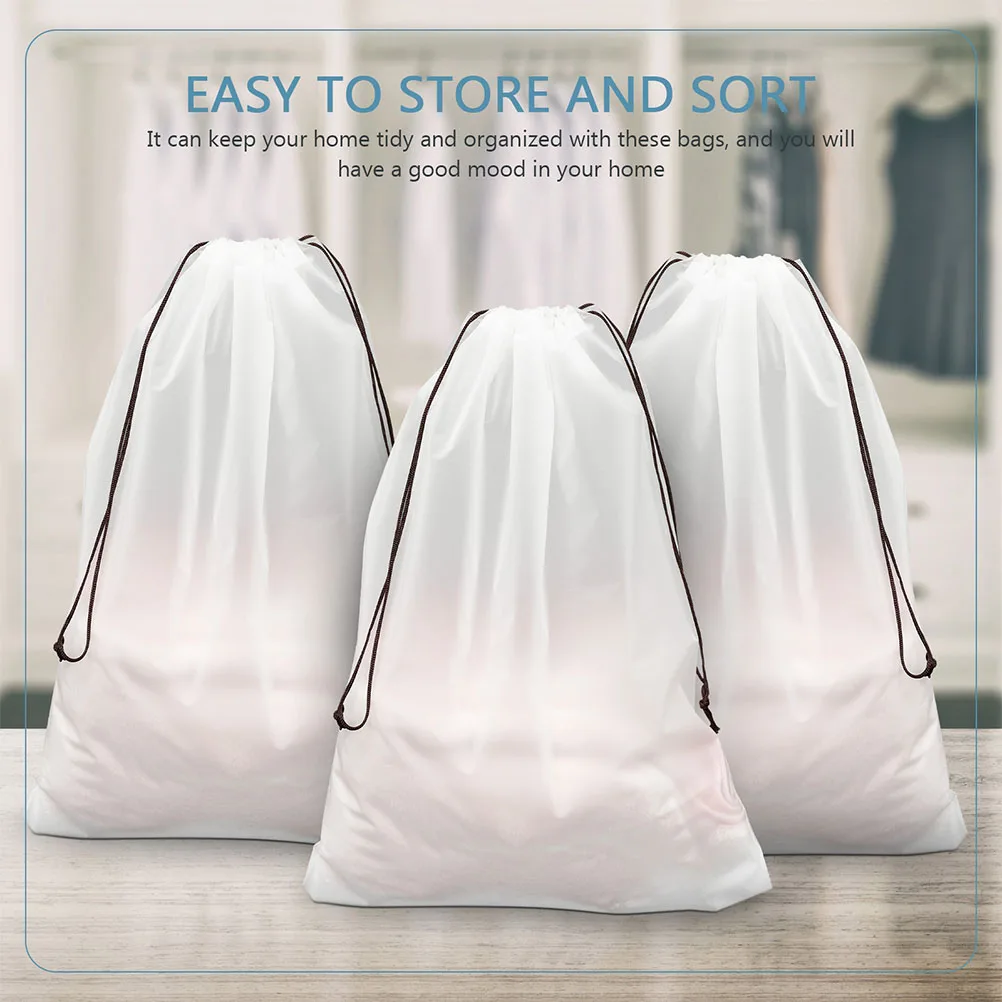 15 Pcs Laundry Bag for Travel Dustproof Storage Garment Bags Drawstring Clothes
15 Pcs Laundry Bag for Travel Dustproof Storage Garment Bags Drawstring Clothes