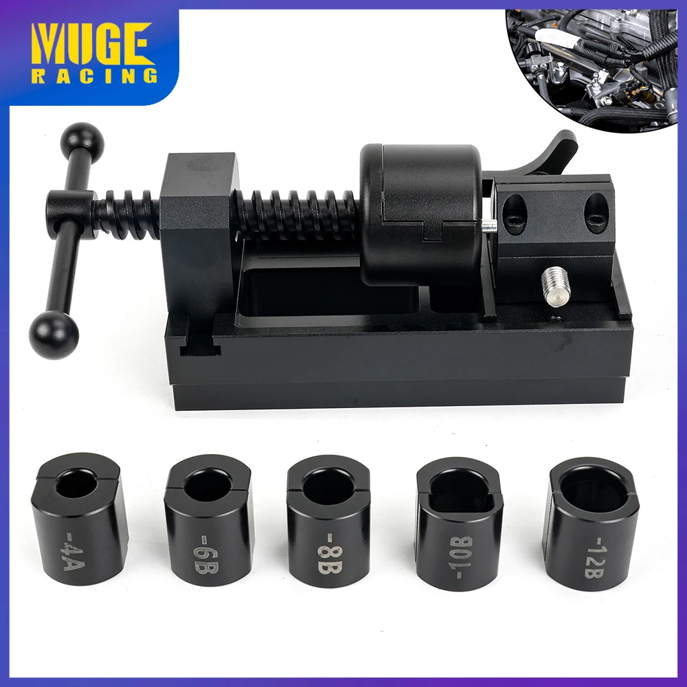 MUGE-NEW AN4-AN12 Fuel Line Fittings Installation Tool Fuel Hose Repair Tool Kit HR062
MUGE-NEW AN4-AN12 Fuel Line Fittings Installation Tool Fuel Hose Repair Tool Kit HR062