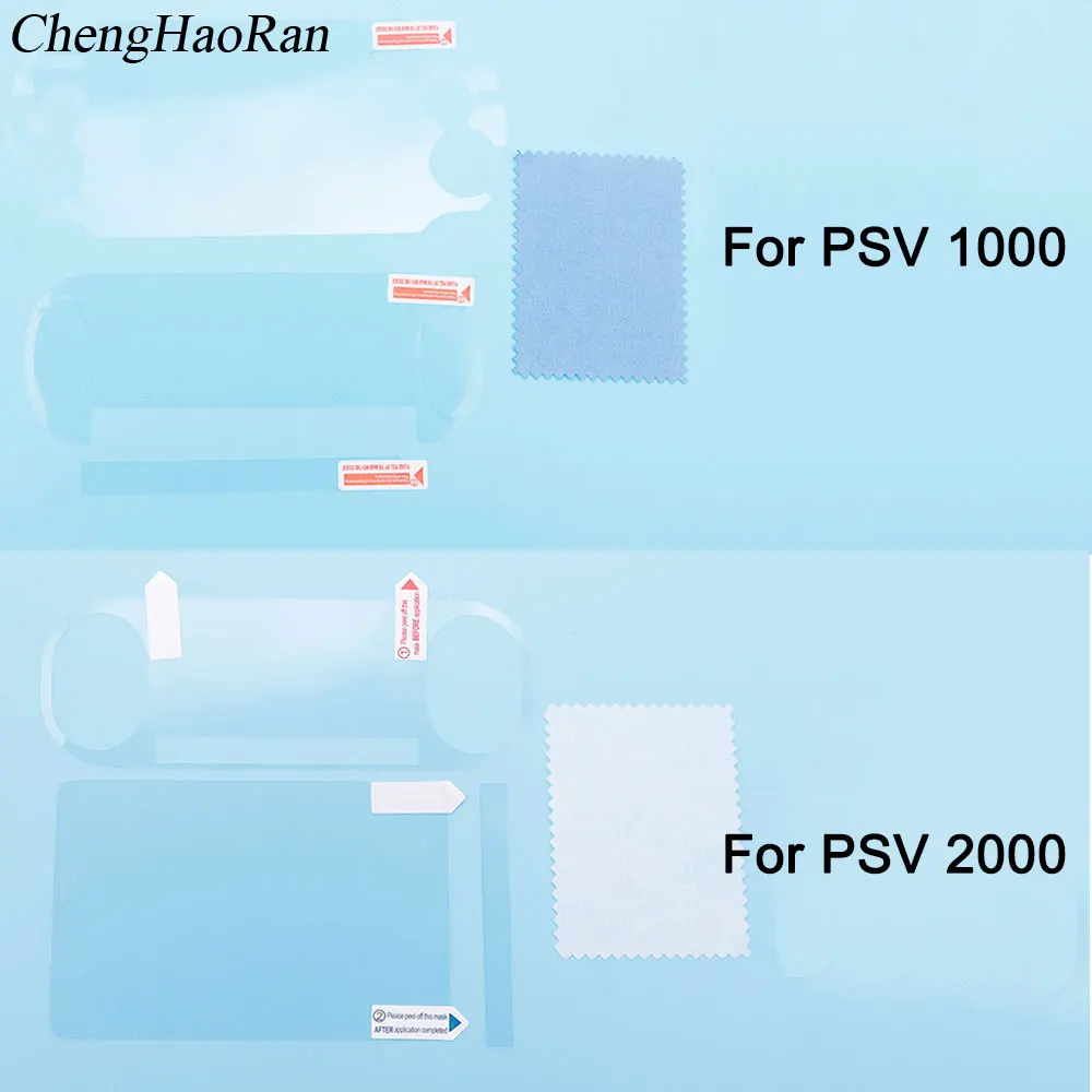 1 PCS HD-Clear Front & Back Screen Protector Film for PSV1000 2000 Full HD Screen Protective Film For PS Vita 1000/2000
1 PCS HD-Clear Front & Back Screen Protector Film for PSV1000 2000 Full HD Screen Protective Film For PS Vita 1000/2000