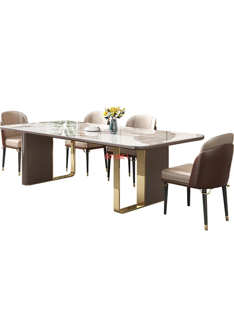 dining table small household marble dining table rectangular Italian rock plate dining table for six marble dining table
dining table small household marble dining table rectangular Italian rock plate dining table for six marble dining table
