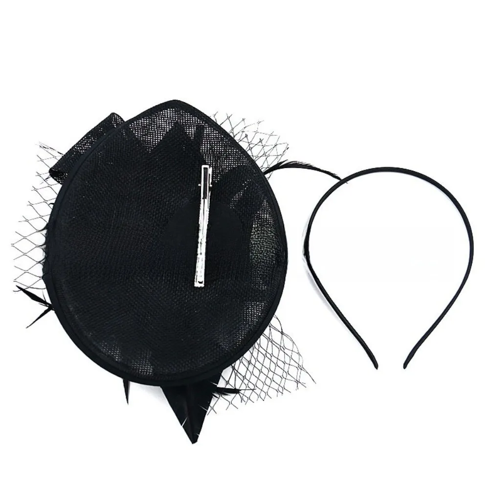 Party Exquisite Feathers Fascinator Hat Elegant Bowknot Tea Party Mesh Hair Band Hair Hoop Sweet Bride Headdress Wedding
Party Exquisite Feathers Fascinator Hat Elegant Bowknot Tea Party Mesh Hair Band Hair Hoop Sweet Bride Headdress Wedding
