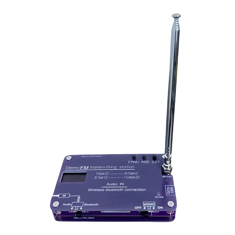 FM-передатчик 76 МГц-108 МГц Bluetooth FM-передатчик Радио с батареей для передачи 100 метров
FM-передатчик 76 МГц-108 МГц Bluetooth FM-передатчик Радио с батареей для передачи 100 метров