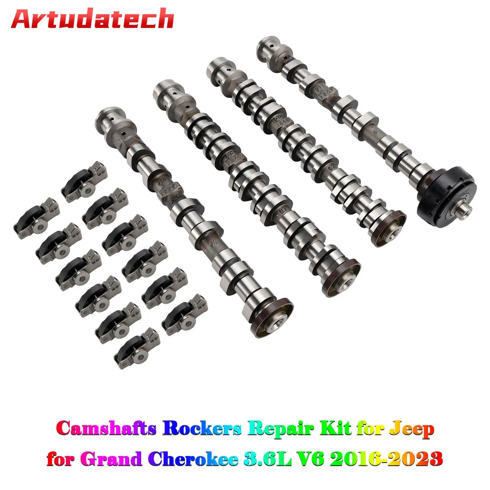 Ремкомплект рокеров Artudatech с распределительным валом для Jeep Grand Cherokee 3.6L V6 2016-2023, автомобильные аксессуары
Ремкомплект рокеров Artudatech с распределительным валом для Jeep Grand Cherokee 3.6L V6 2016-2023, автомобильные аксессуары