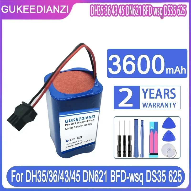 For DH3536 43 45 DN621 Bfd-Wsq DS35 625 DH35 36 43 45 3600mAh Electronic Device Battery Lightweight
For DH3536 43 45 DN621 Bfd-Wsq DS35 625 DH35 36 43 45 3600mAh Electronic Device Battery Lightweight