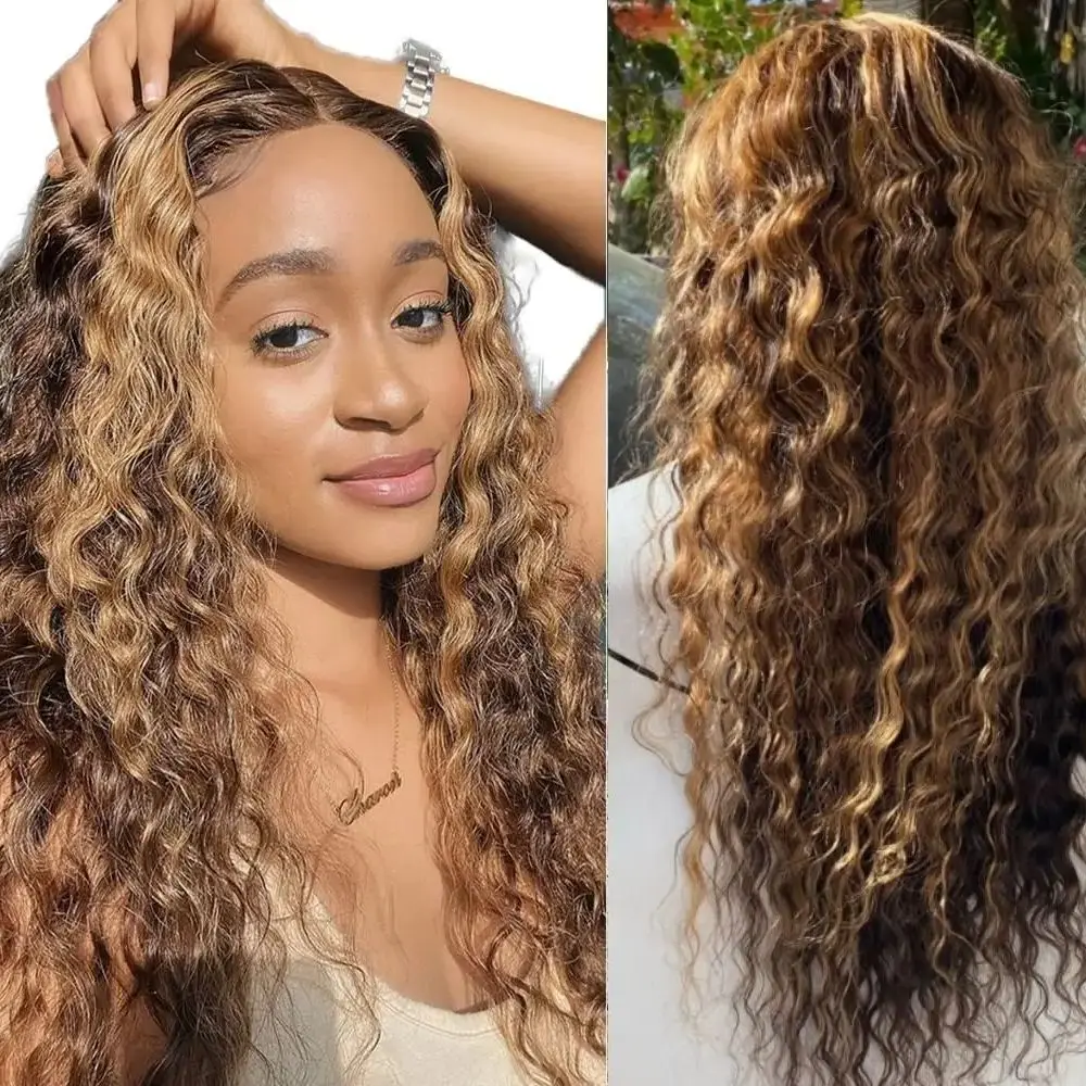 Kinky Curly 13x4 4/27 Ombre Honey Blonde Lace Front Wig Human Hair Pre Plucked for Women Malaysia with Baby Hair 180% Density
Kinky Curly 13x4 4/27 Ombre Honey Blonde Lace Front Wig Human Hair Pre Plucked for Women Malaysia with Baby Hair 180% Density