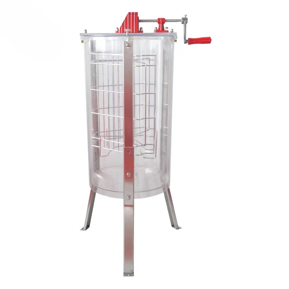Acrylic Honey Centrifuge Transparent 3 Frames Manual Honey Extractor
Acrylic Honey Centrifuge Transparent 3 Frames Manual Honey Extractor