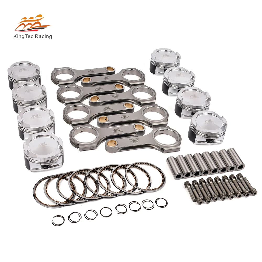S63 S63B44 89mm Forged 4032 Aluminum Pistons Forged 4340 Steel Connecting Rods Set for BMW 2012-2018 F12/13 M6 S63B44TU
S63 S63B44 89mm Forged 4032 Aluminum Pistons Forged 4340 Steel Connecting Rods Set for BMW 2012-2018 F12/13 M6 S63B44TU