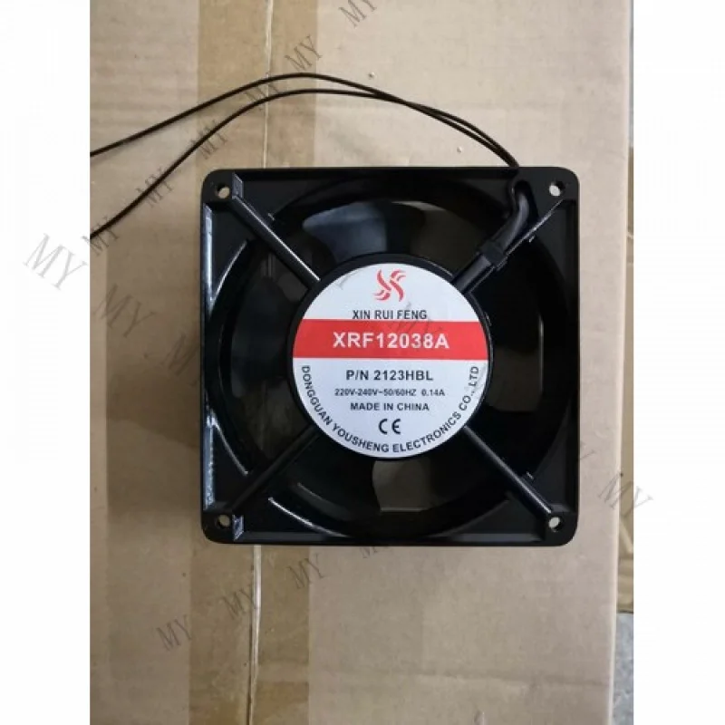 Вентилятор осевой TT 12 см, 220В, 0.14А, 1шт, для XINRUIFENG XRF12038A 2123HBL
Вентилятор осевой TT 12 см, 220В, 0.14А, 1шт, для XINRUIFENG XRF12038A 2123HBL