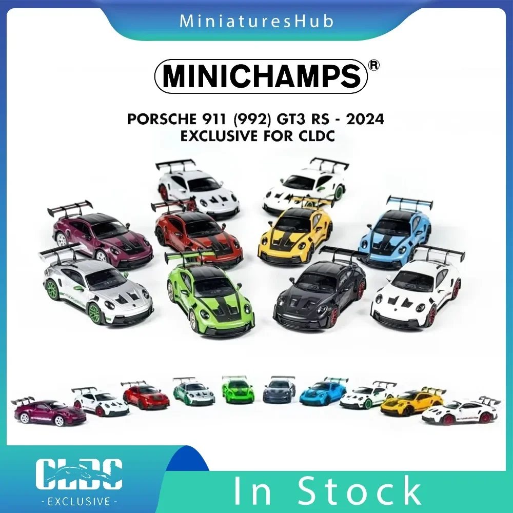 Minichamps Porsche 911 (992) GT3 Rs 1:64 True Scale Miniatures Alloy Diecast Car Model Collection Gift CLDC Tarmac Works
Minichamps Porsche 911 (992) GT3 Rs 1:64 True Scale Miniatures Alloy Diecast Car Model Collection Gift CLDC Tarmac Works