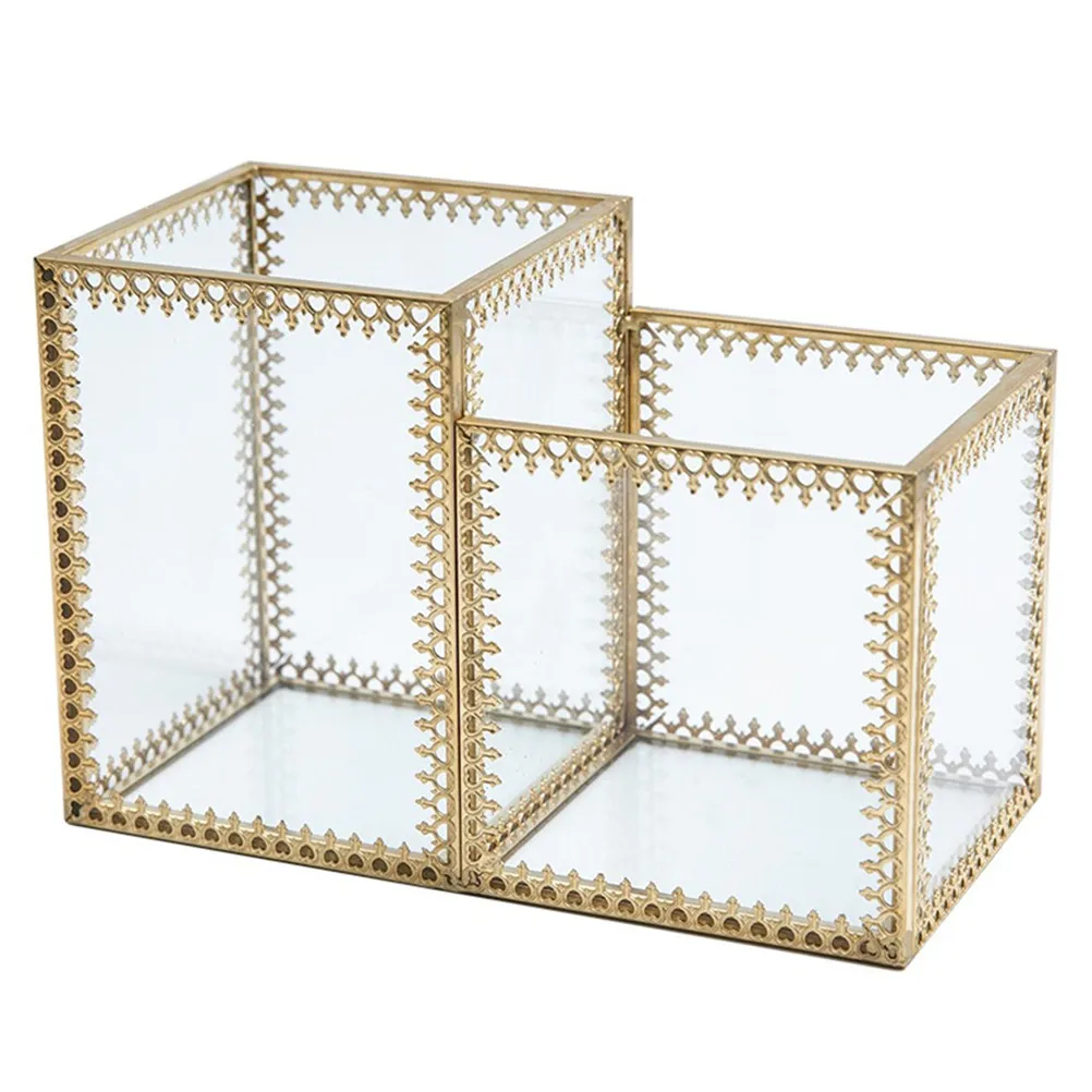 Вместительный органайзер для кистей для макияжа с гладкой поверхностью без заусенцев, настольный держатель для ручек, контейнер для канцелярских принадлежностей, прозрачный стакан для кистей
Вместительный органайзер для кистей для макияжа с гладкой поверхностью без заусенцев, настольный держатель для ручек, контейнер для канцелярских принадлежностей, прозрачный стакан для кистей