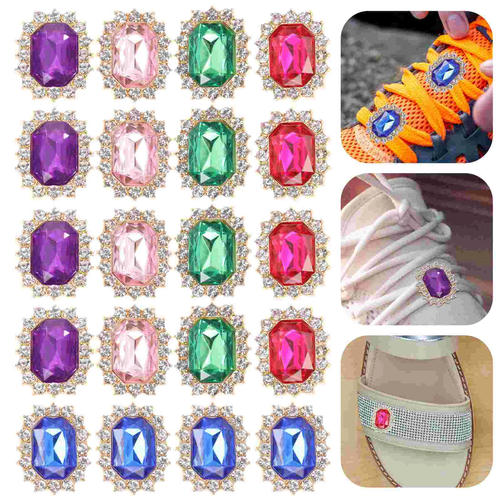 20 Pcs Shoelace Accessories Charms Adults for Double Sided Shove Clip Laces Shoelaces Boot Inserts Women Sneakers Rhinestone
20 Pcs Shoelace Accessories Charms Adults for Double Sided Shove Clip Laces Shoelaces Boot Inserts Women Sneakers Rhinestone