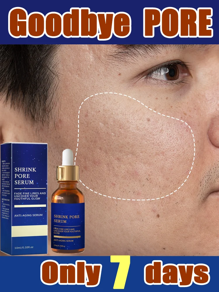 Shrink Pores Serum Moisturizing Remove Blackheads Moisturizing Smooth Pores Skin Firming Brighten Nourish Minimizing Essence 
Shrink Pores Serum Moisturizing Remove Blackheads Moisturizing Smooth Pores Skin Firming Brighten Nourish Minimizing Essence