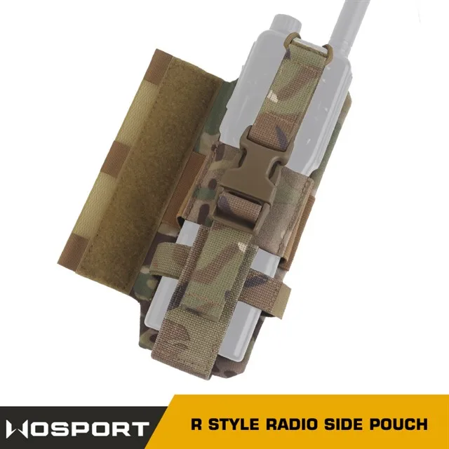Tactical R-style Radio Side Bag Modular Radio Adjustable Storage Bag Walkie-talkie Pocket Hunting Vest Accessories
Tactical R-style Radio Side Bag Modular Radio Adjustable Storage Bag Walkie-talkie Pocket Hunting Vest Accessories