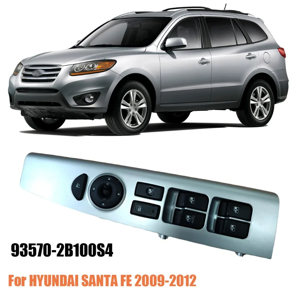 Switch ASSY-P/WDO Window Master 93570-2B100S4 FOR HYUNDAI SANTA FE 2009-2012 Electric Power Window Main Control Button Switch
Switch ASSY-P/WDO Window Master 93570-2B100S4 FOR HYUNDAI SANTA FE 2009-2012 Electric Power Window Main Control Button Switch