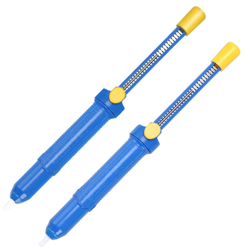 2Pcs High Temperatures Resistance Tin Absorber Strong Suction Power Vacuum Manual Solder Extractor Plastic Ergonomic
2Pcs High Temperatures Resistance Tin Absorber Strong Suction Power Vacuum Manual Solder Extractor Plastic Ergonomic