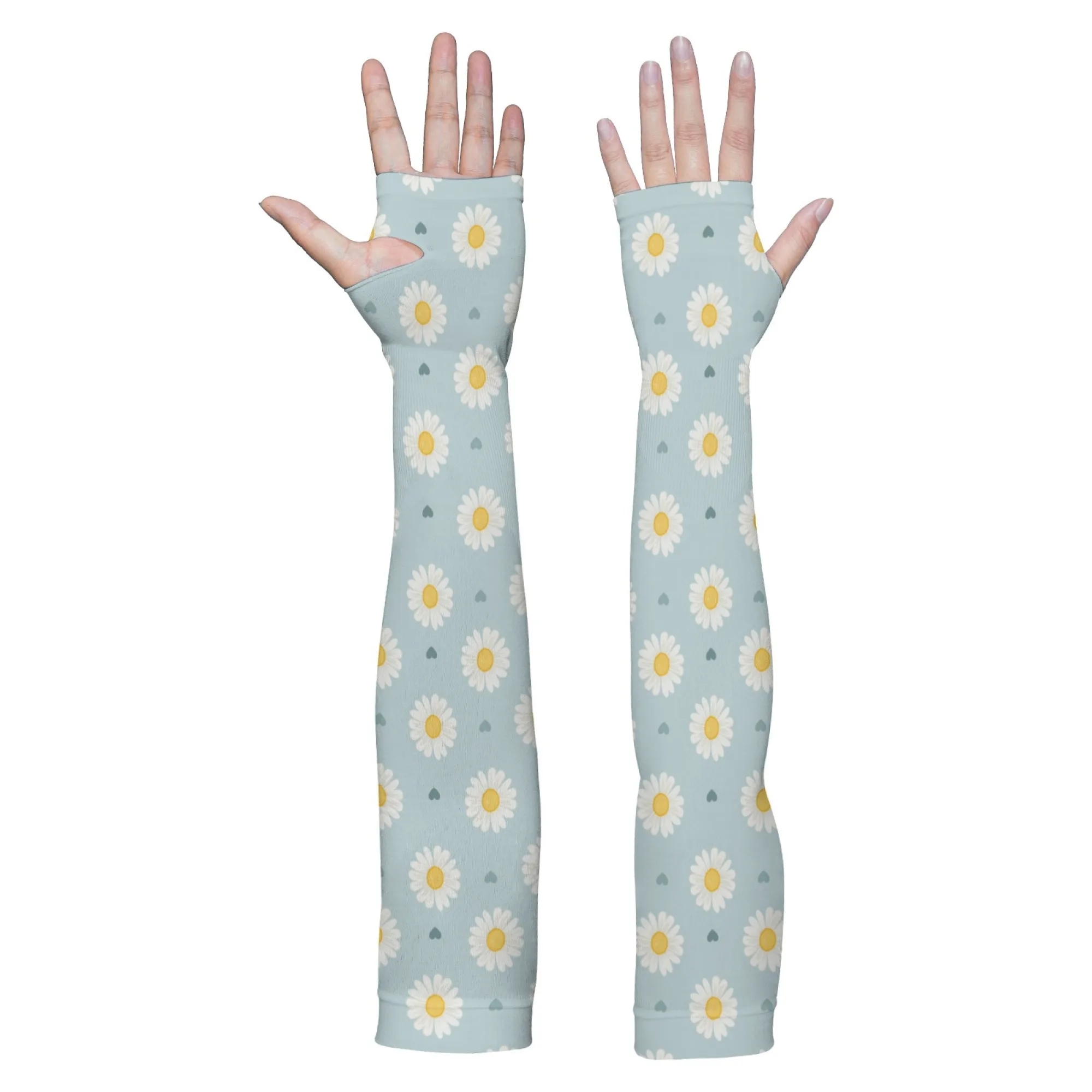 Summer Fresh Daisy Printed Arm Sleeves New Comfortable Breathable Non-slip Outdoor Daily Sports Garden Sunscreen Sleeves Unisex
Summer Fresh Daisy Printed Arm Sleeves New Comfortable Breathable Non-slip Outdoor Daily Sports Garden Sunscreen Sleeves Unisex