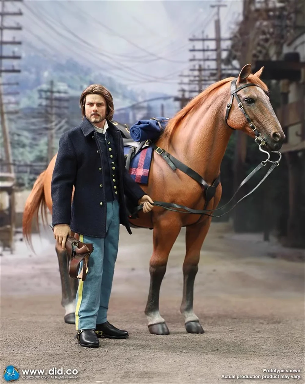 DID E66082 US. Soldier Doll Horse with Tool Equipment About 35CM Length PVC Resin Material For 12“ Figure Scene Component Doll
DID E66082 US. Soldier Doll Horse with Tool Equipment About 35CM Length PVC Resin Material For 12“ Figure Scene Component Doll