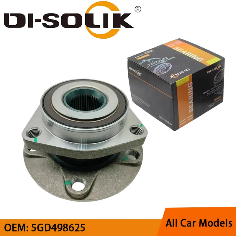 DI-SOLIK 5GD498625 1K0498621 L1KD407621A 5Q0407621B Auto Front Wheel Hub Bearing Front Axle for VW Sagitar 9L2 2006 2012
DI-SOLIK 5GD498625 1K0498621 L1KD407621A 5Q0407621B Auto Front Wheel Hub Bearing Front Axle for VW Sagitar 9L2 2006 2012