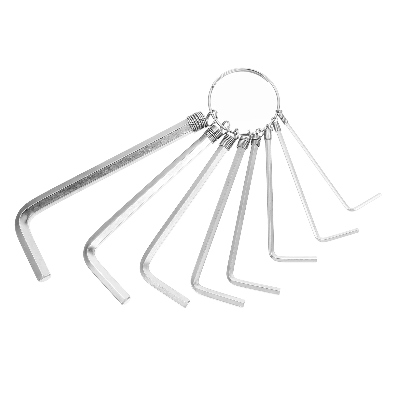 8 Pcs Key Wrench Set High Strength Steel Pocket Size Tools for Garage Workshop Mechanics DIY Repair Bike Equipment
8 Pcs Key Wrench Set High Strength Steel Pocket Size Tools for Garage Workshop Mechanics DIY Repair Bike Equipment