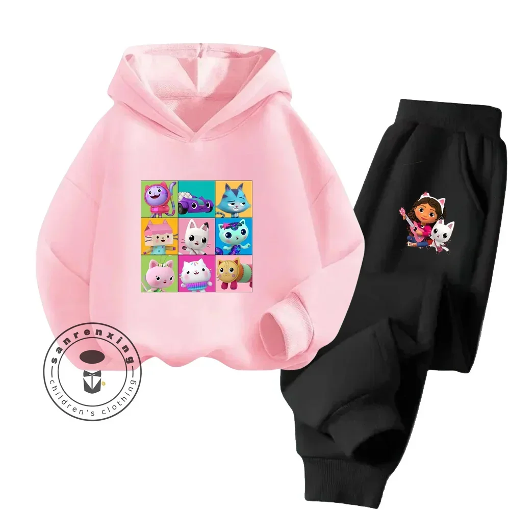 New Gabby's Dollhouse Cartoon Spring Fall for Boys and Girls Ages 3-14 Cute Casual Street Fashion Sweatshirt Tracksuit for Kids
New Gabby's Dollhouse Cartoon Spring Fall for Boys and Girls Ages 3-14 Cute Casual Street Fashion Sweatshirt Tracksuit for Kids