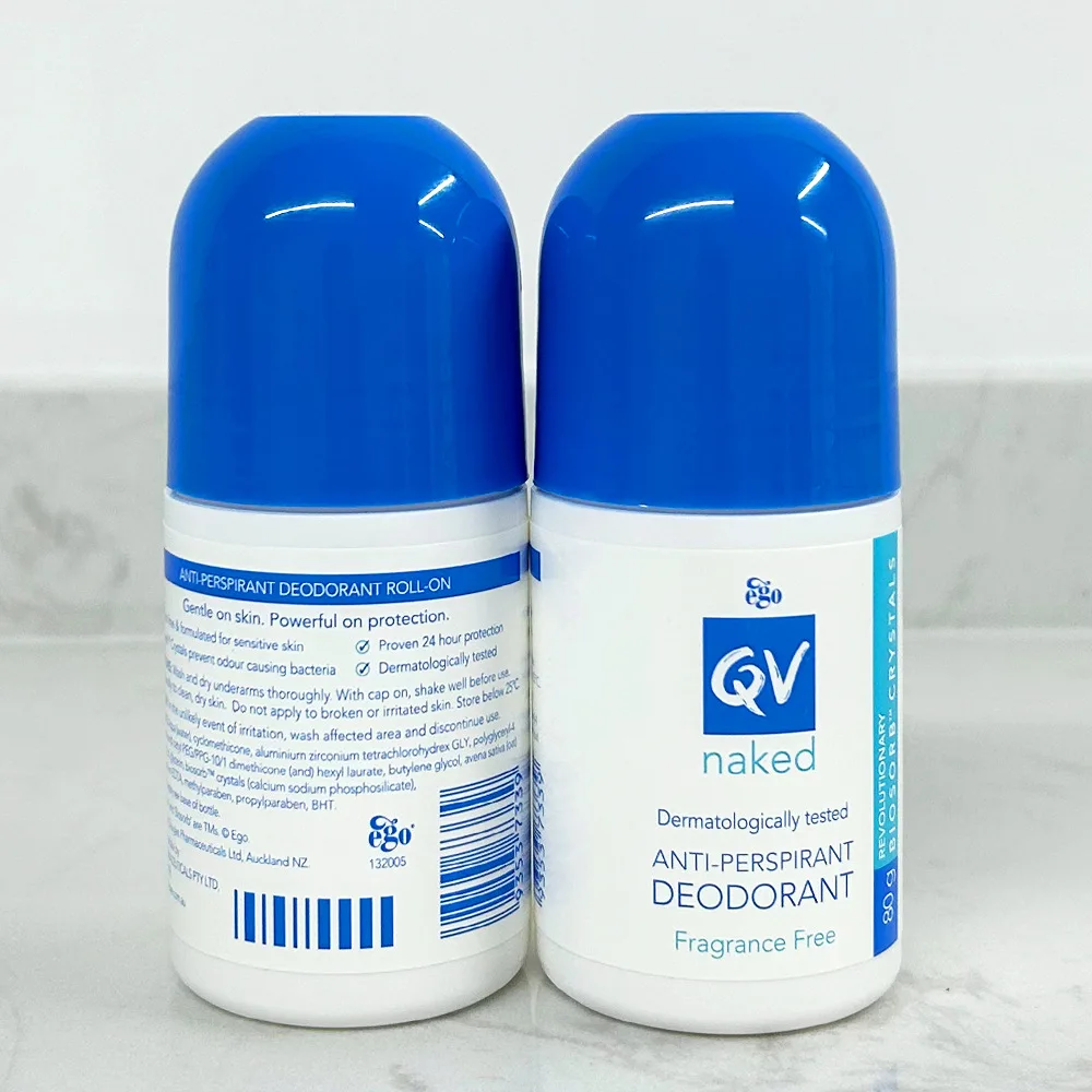 Australian EGO QV Antiperspirant 80g Deodorant Under The Armpits To Remove Body Odor and Smell for A Long Time and Dry
Australian EGO QV Antiperspirant 80g Deodorant Under The Armpits To Remove Body Odor and Smell for A Long Time and Dry