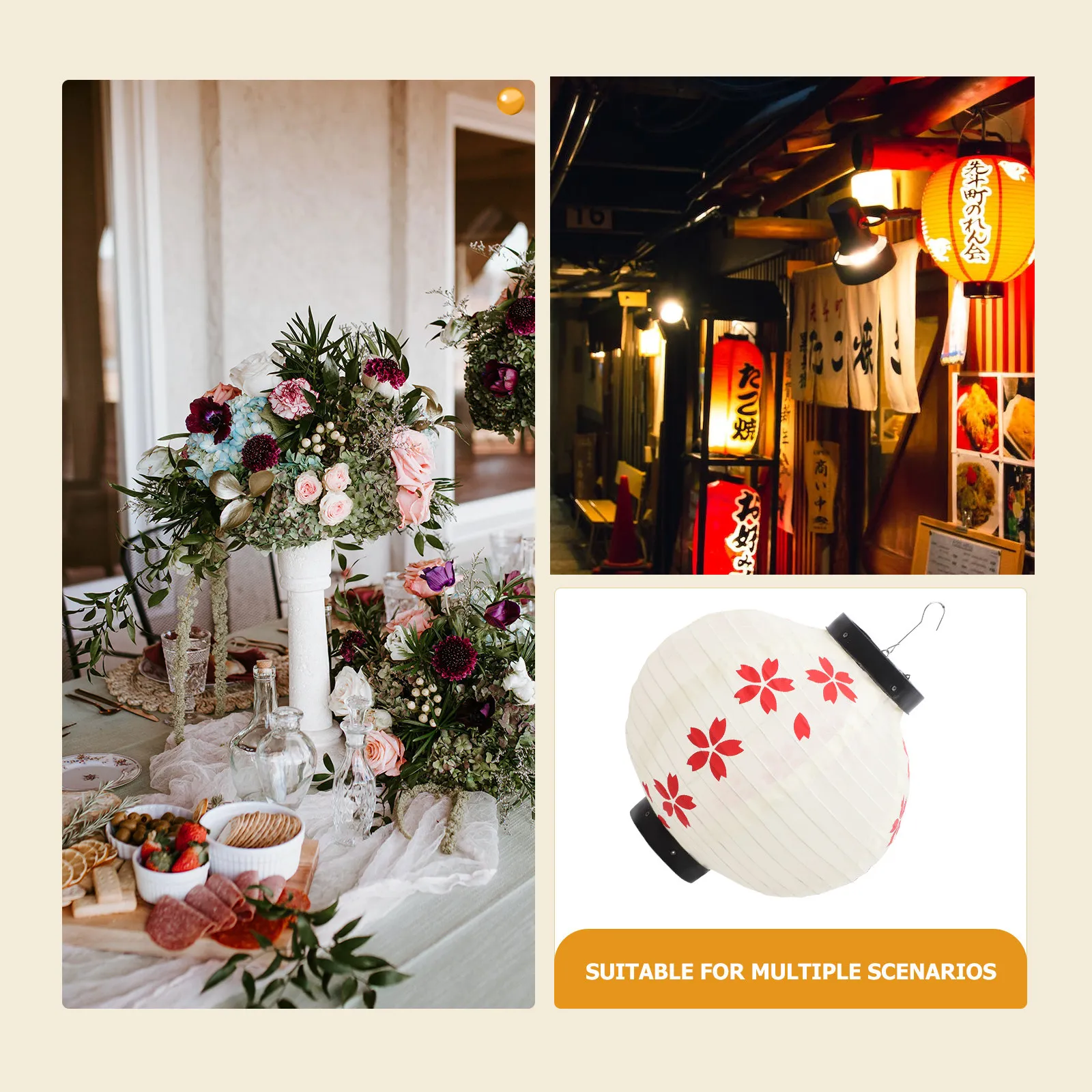 Японский складной тканевый фонарь с узором сакуры, подвесной декор для ресторана, украшение для столовой, декор для интерьера
Японский складной тканевый фонарь с узором сакуры, подвесной декор для ресторана, украшение для столовой, декор для интерьера