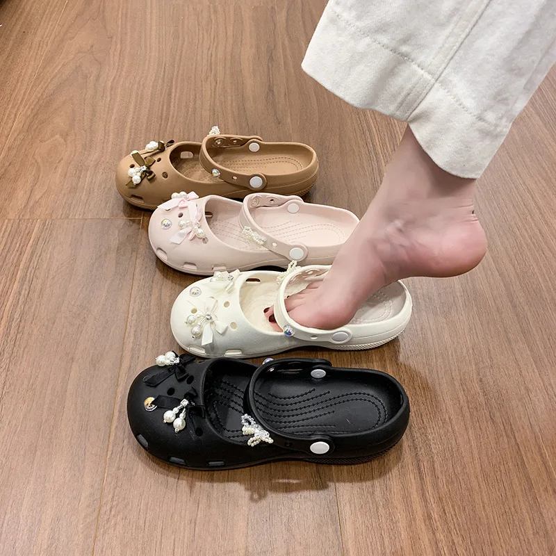 2026 Summer New Women Ballet Style EVA Clogs Closed Toe Hollow Out Sandals Soft Lightweight Slip On Slippers Outdoor Footwear
2026 Summer New Women Ballet Style EVA Clogs Closed Toe Hollow Out Sandals Soft Lightweight Slip On Slippers Outdoor Footwear